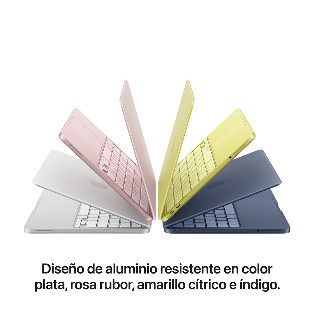 13-inch MacBook Neo: Apple A18 Pro chip with 6‑core CPU and 5‑core GPU, 8GB, 256GB SSD - Citrus