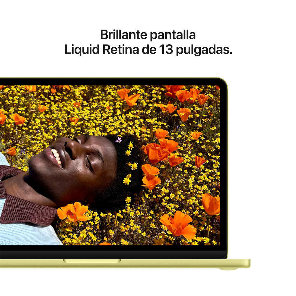 13-inch MacBook Neo: Apple A18 Pro chip with 6‑core CPU and 5‑core GPU, 8GB, 512GB SSD, Touch ID - Citrus