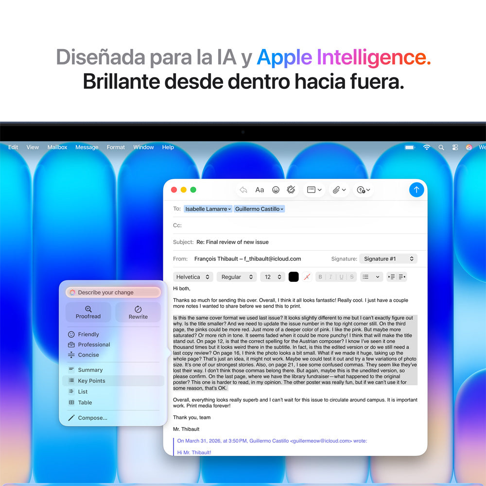 13-inch MacBook Neo: Apple A18 Pro chip with 6‑core CPU and 5‑core GPU, 8GB, 256GB SSD - Indigo