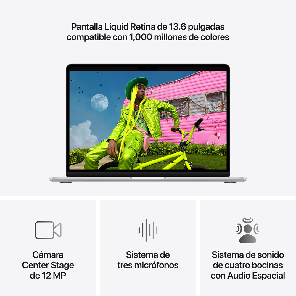 13-inch MacBook Air: Apple M5 chip with 10‑core CPU and 10‑core GPU, 24GB, 1TB SSD - Silver