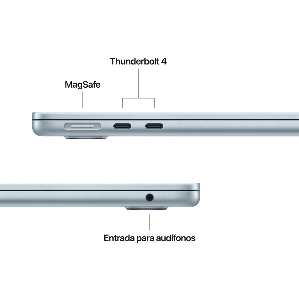 13-inch MacBook Air: Apple M5 chip with 10‑core CPU and 8‑core GPU, 16GB, 512GB SSD - Sky Blue
