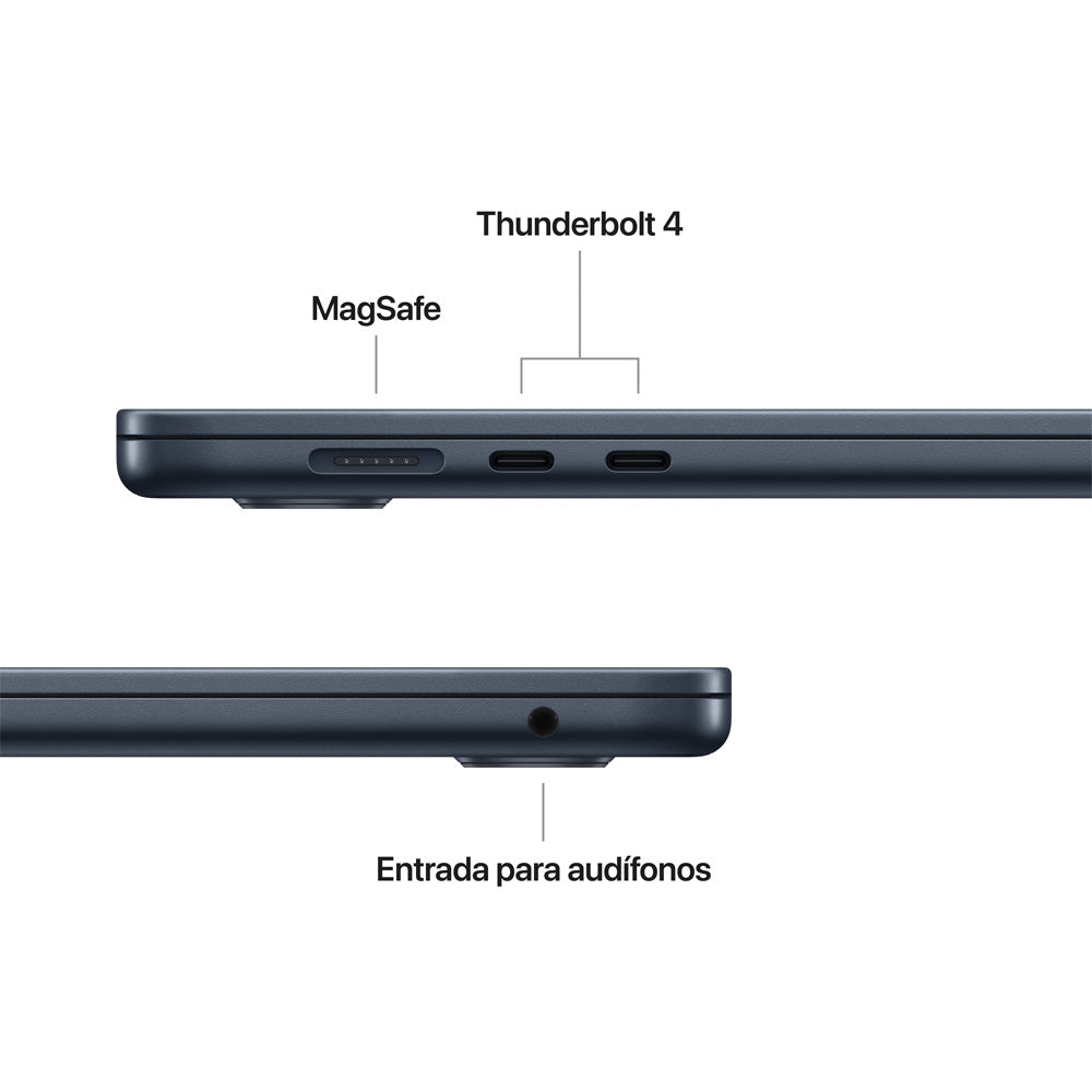 15-inch MacBook Air: Apple M5 chip with 10‑core CPU and 10‑core GPU, 16GB, 512GB SSD - Midnight