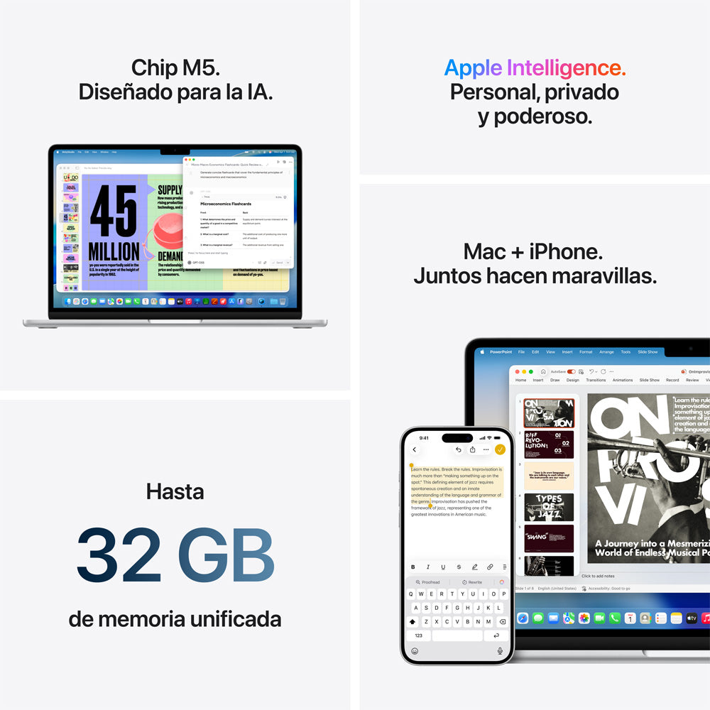 15-inch MacBook Air: Apple M5 chip with 10‑core CPU and 10‑core GPU, 16GB, 1TB SSD - Midnight