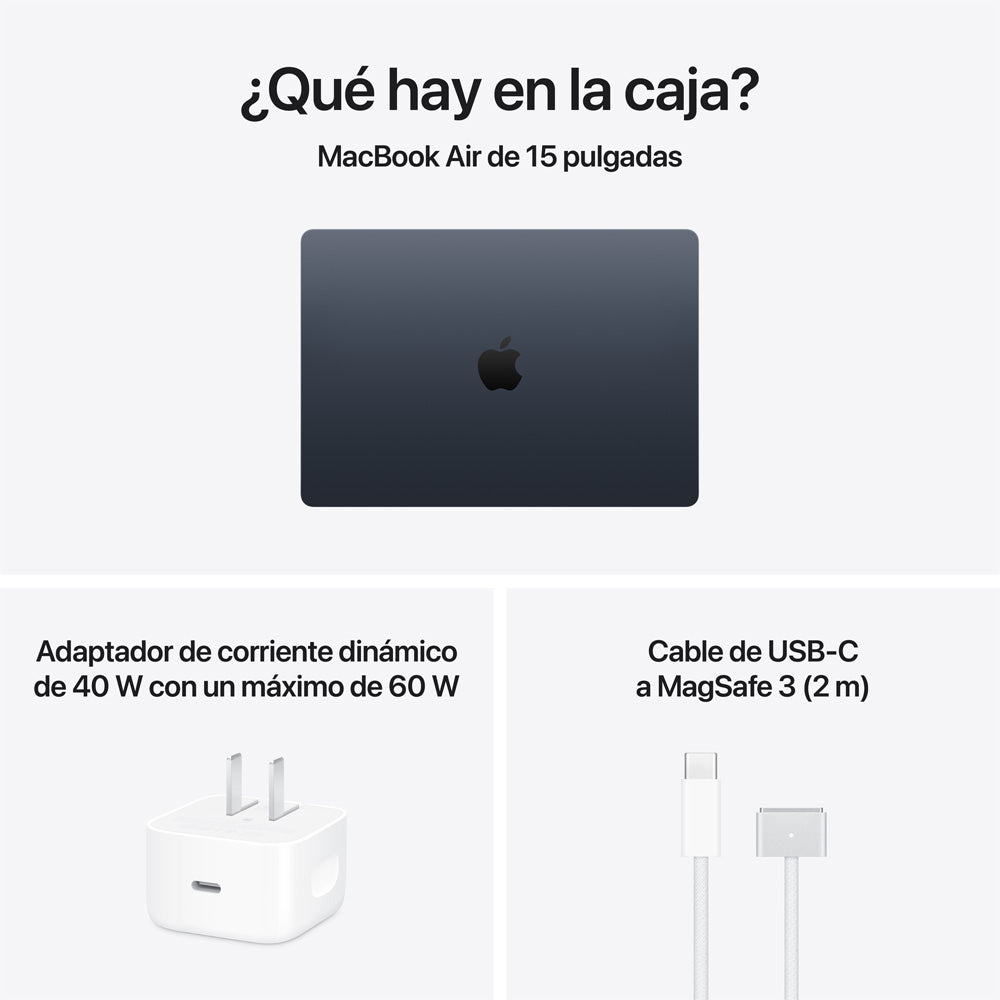 15-inch MacBook Air: Apple M5 chip with 10‑core CPU and 10‑core GPU, 16GB, 1TB SSD - Midnight
