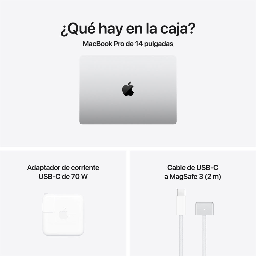 14-inch MacBook Pro: Apple M5 Pro chip with 15‑core CPU and 16‑core GPU, 24GB, 2TB SSD - Silver