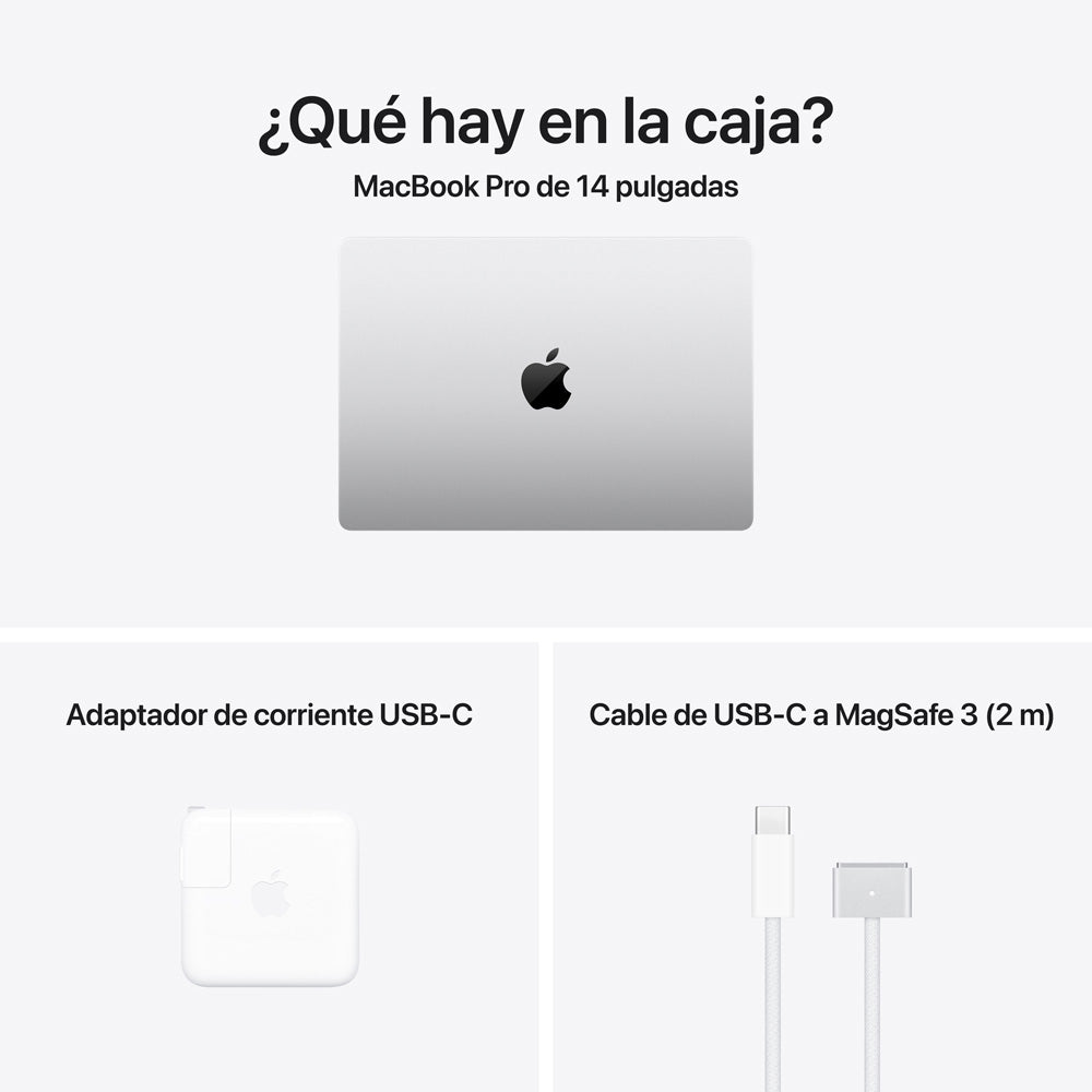 14-inch MacBook Pro: Apple M5 chip with 10‑core CPU and 10‑core GPU, 32GB, 1TB SSD - Silver