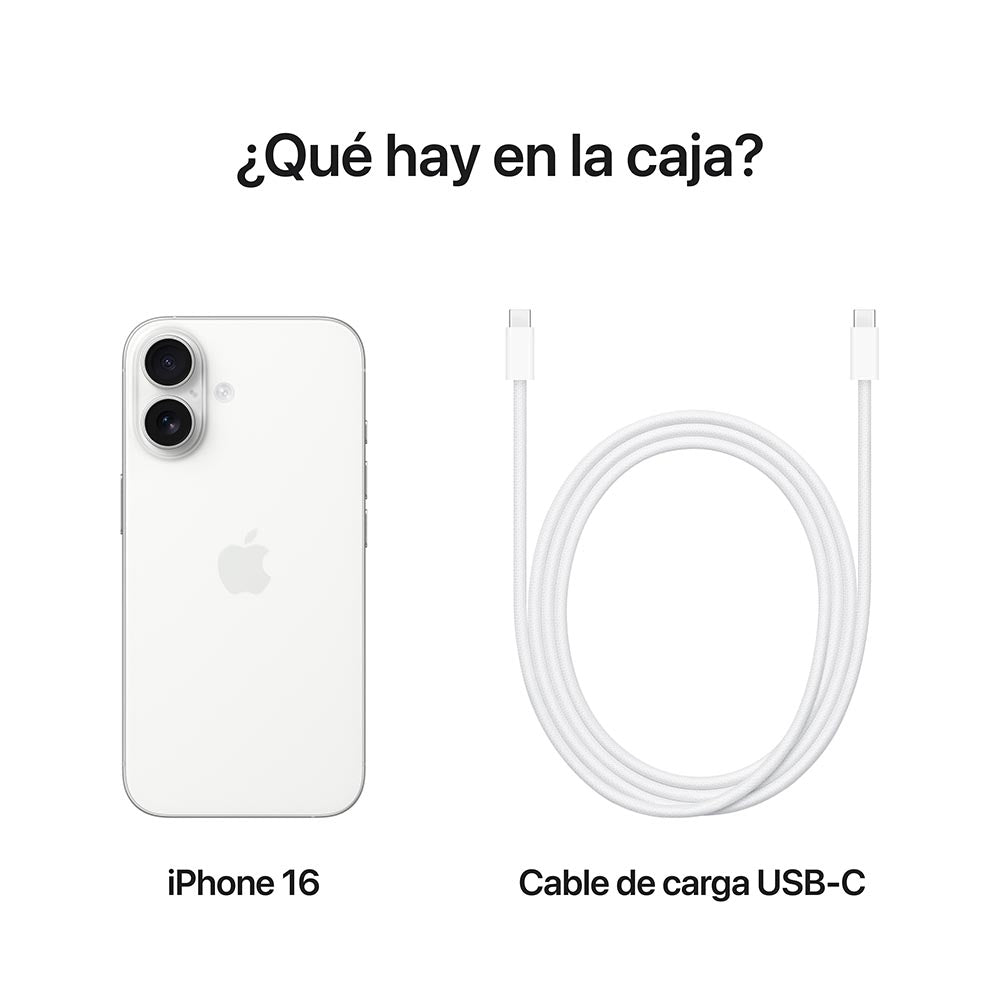 iPhone 16 128GB White